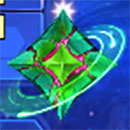 Space Spins Symbol Green
